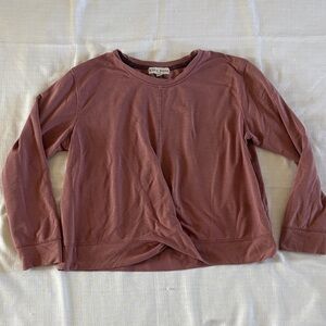 Pink Long Sleeve Top XXL